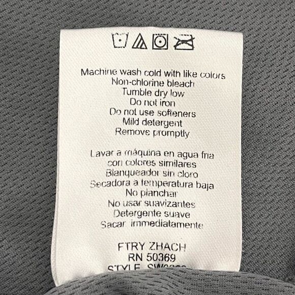 SKECHERS SPORT Gray Striped Tank Top   Sz S - Picture 5 of 5